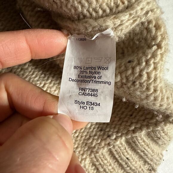 J. Crew Donegal Lambswool Sweater with Gold Shimmer Stripe - Picture 10 of 10